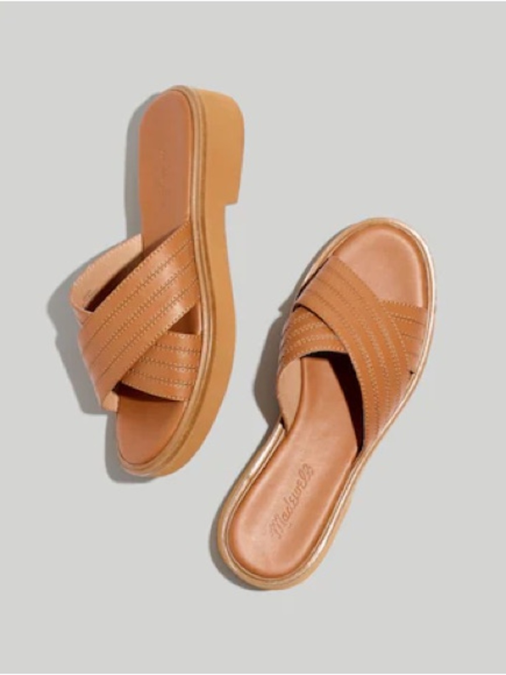 Madewell Alina platform sandals size 6.5